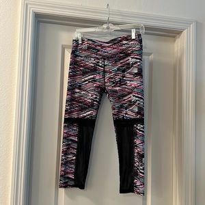 Fabletics sheer cropped leggings